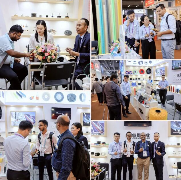 傲群第136屆廣交會活動現場